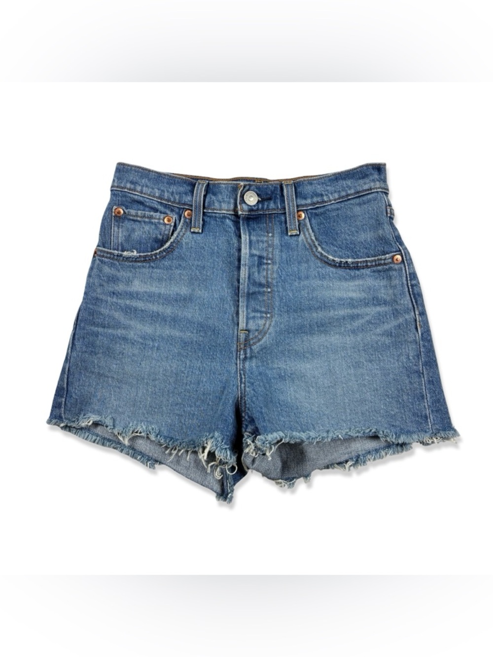 Levi's Ribcage Jean Cutoff Shorts